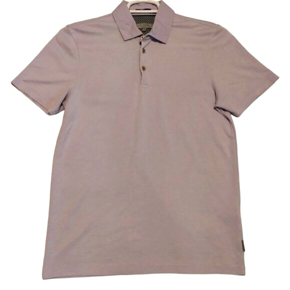 Ted Baker London Other - Ted Baker London Men's Polo Shirt‎ Size 3 Short Sleeve Pique Casual Golf